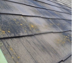 カラーベスト屋根 高圧洗浄